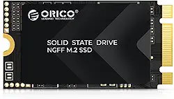 ORICO SSD SATA M.2 2242 de 256 GB, unidade de estado sólido interna compacta com flash TLC NAND, velocidades de leitura e gravação de até 500 MB/s e 450 MB/s, compatível com laptops ultrafinos e mini