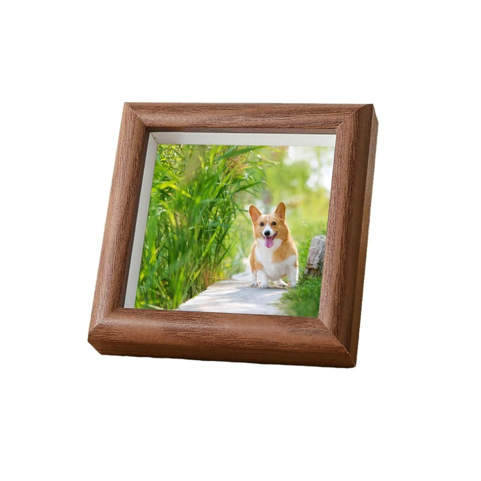 Cadre photo mariage 4x4 noix support table et décoration murale chambre