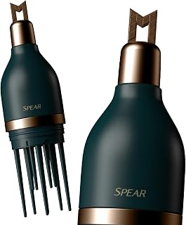 FORBEAUT Spear - Men’s Styling Brush, Dual Spear Design for Side & Volume Control, 33-Second Quick Styling, Pomade/Regent/Lift Cuts, One Tool for Multiple Hairstyles