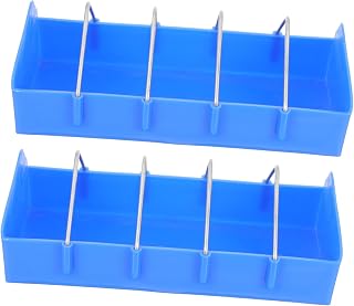 SECFOU 2 Peças De Cocho Para Pombos Pombo-Correio De Plástico Azul