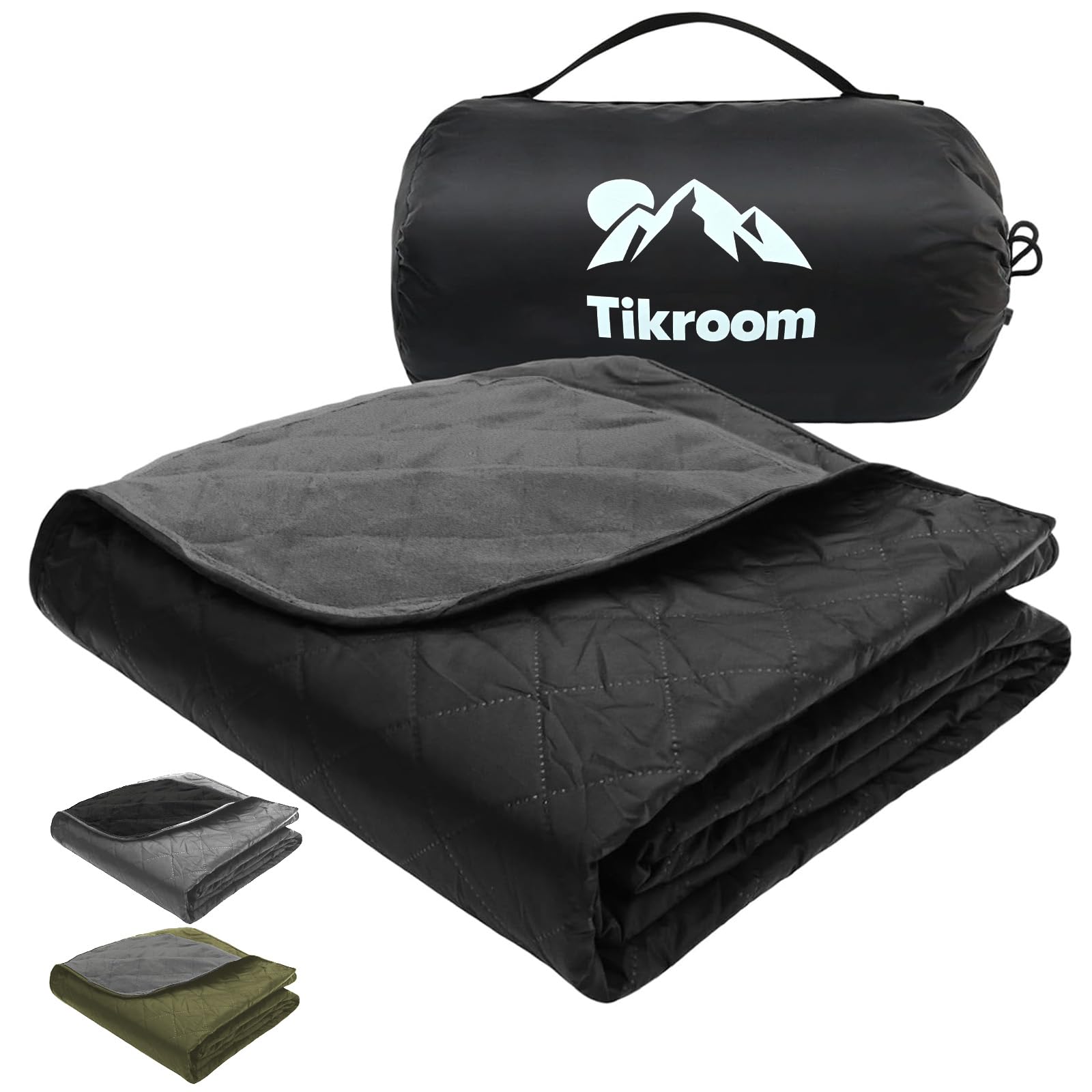 Tikroom Large Waterproof Outdoor Camping Blanket