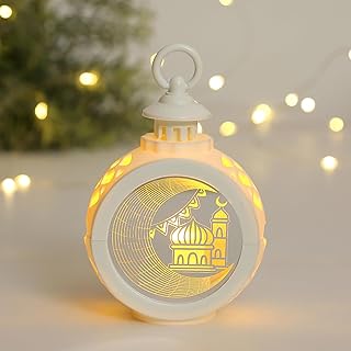 Lantern Ramadan Decorations Moon Star Hanging Candle Lamp
