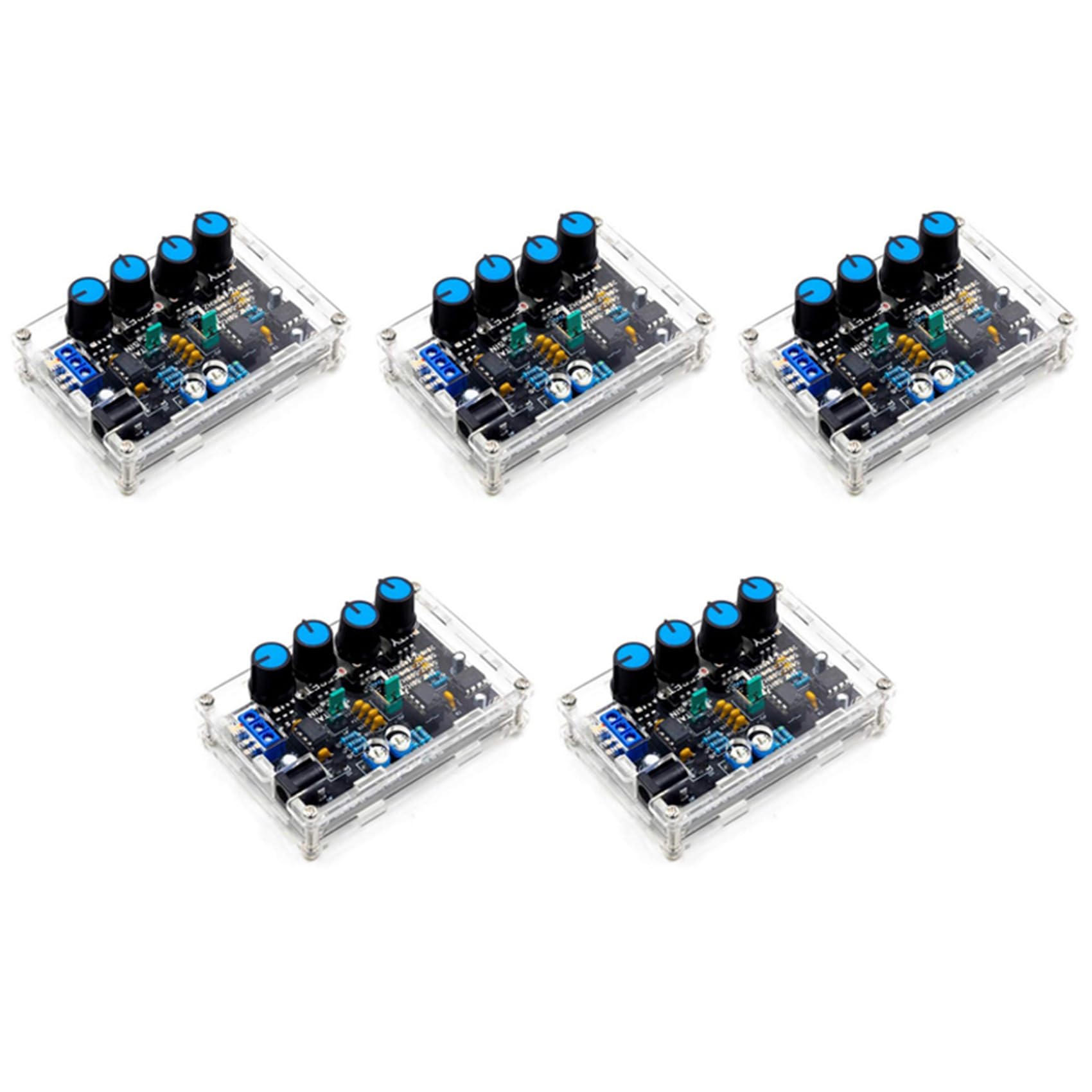 Jnchdghwa Black 5X Icl8038 Adjustable Signal Generator Diy Kit Sinusoidal Triple-Cornered Square Output 5Hz-400Khz