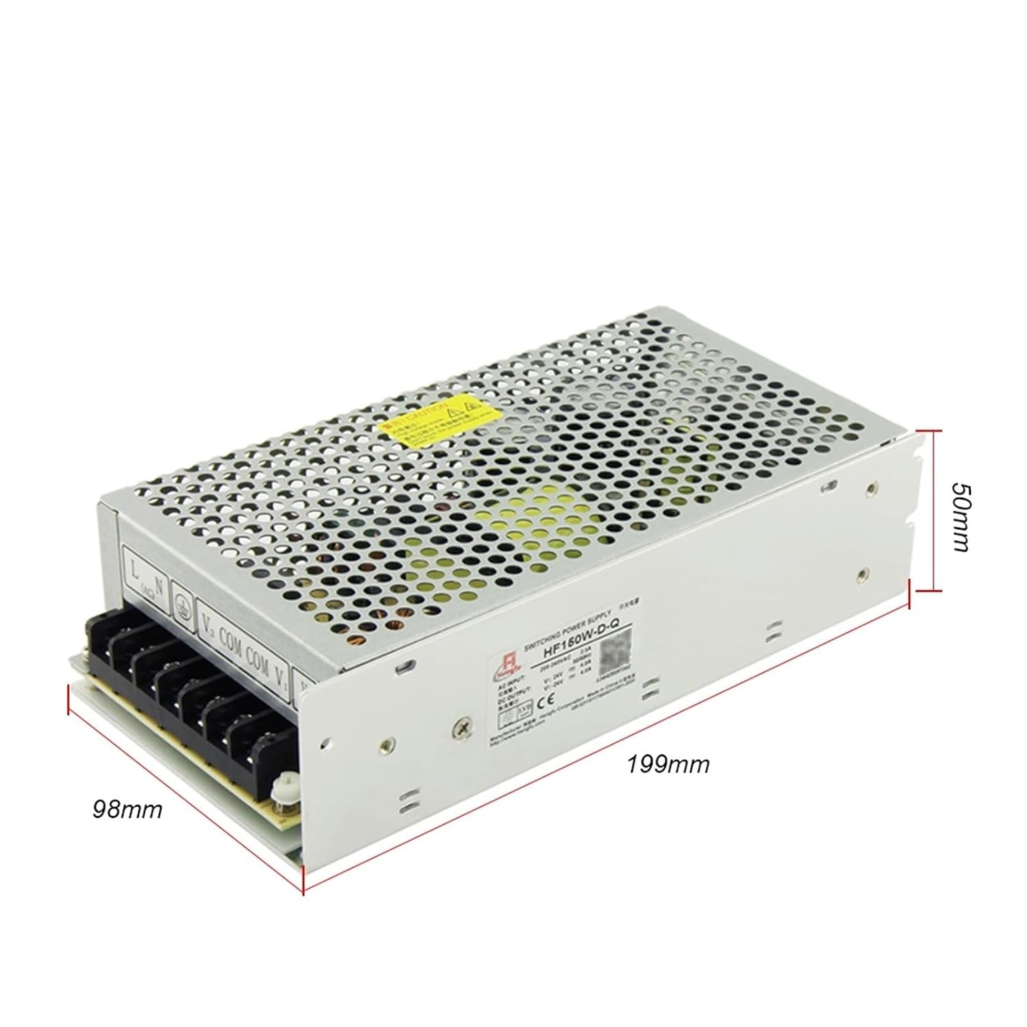 1pcs Hf150w-d-q Dc Dc24v 4a -24v 4a Two-Way Output Switching Power Plant