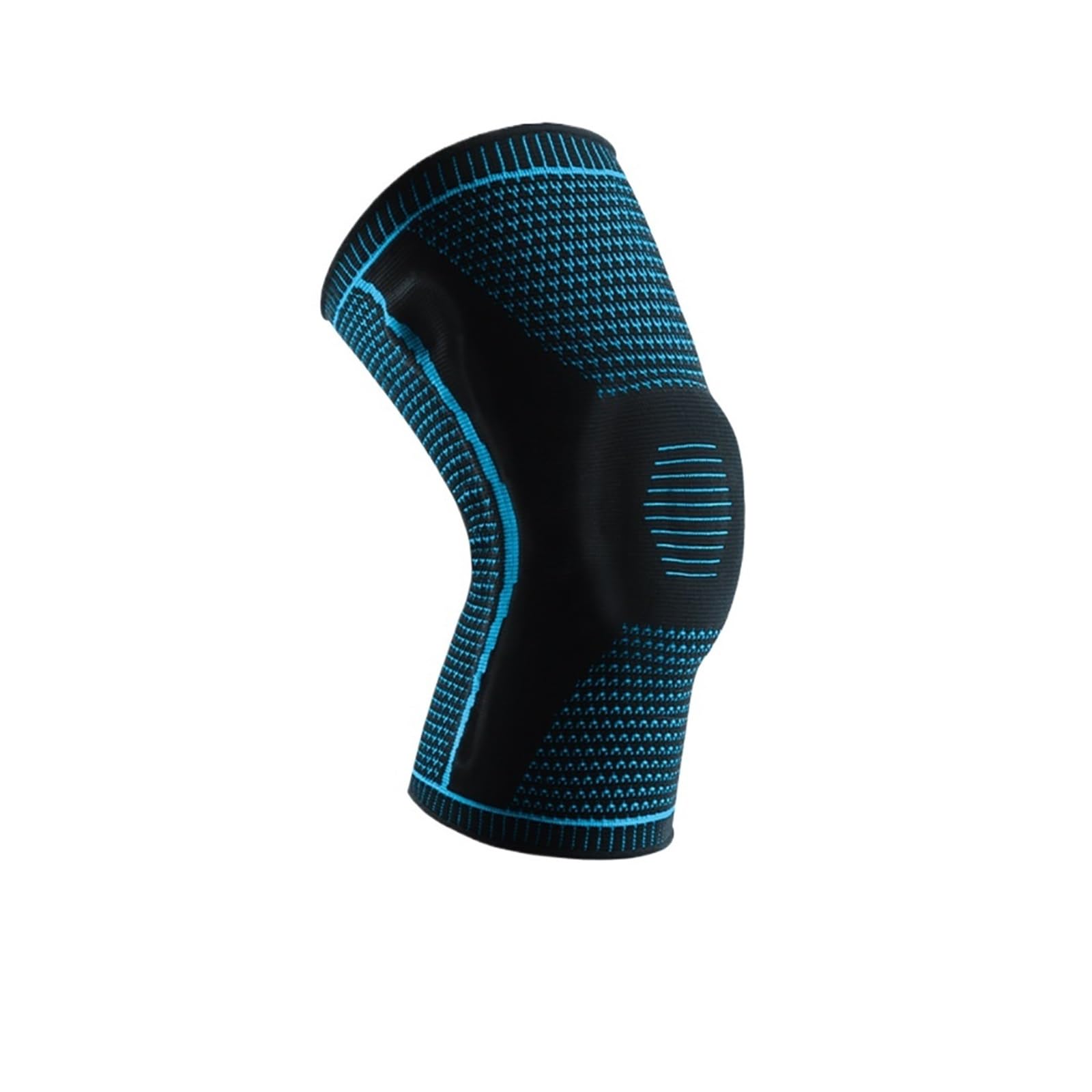 MRKU Genouillères de Sport antidérapantes, Maintien et Protection, Sangle Demi-pièce, Protection rotulienne et ménisque Interne, en Silicone, Compression, orthèses de Sport, Basketball, Course à Pied