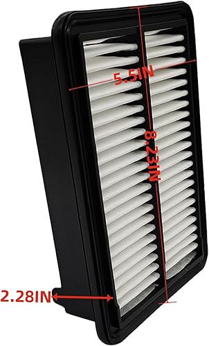 Vista 75 de JTEAF3901 Filtro de aire de motor para Dodge Dakota 1997-2010, Durango 1998-2003, Ram 1500 1994-2001, Ram 2500 1994-2002, Ram 3500 1994-2002; Jeep