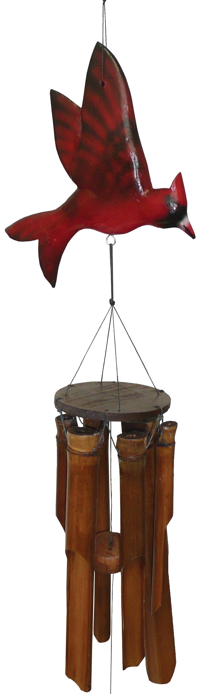 Amazon.com : Cohasset Gifts Bamboo Wind Chime | #187C | Carved