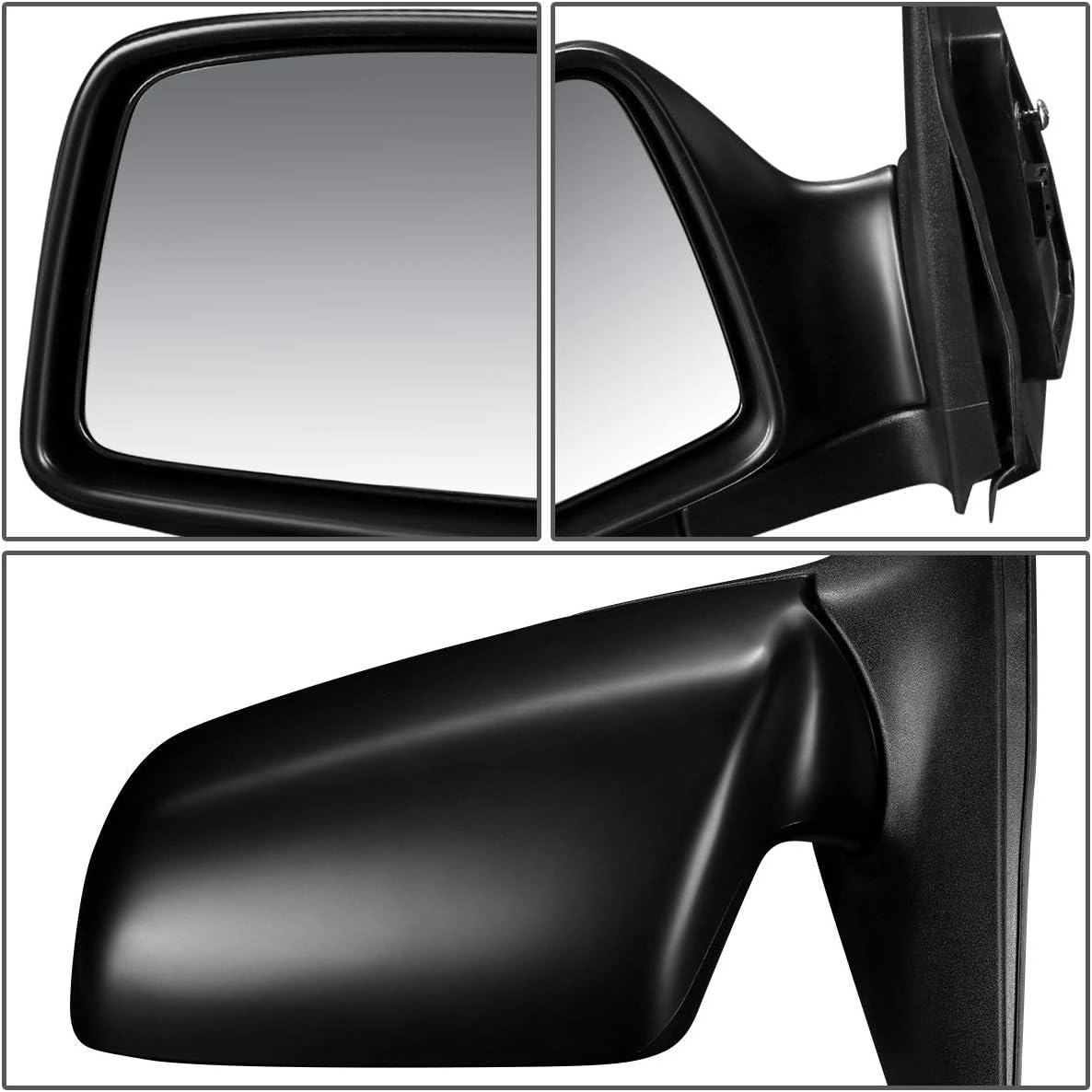 Auto Dynasty KI1320131 OE Style Powered+Heated Driver/Left Side View Door Mirror Compatible with Kia Sportage EX 05-10