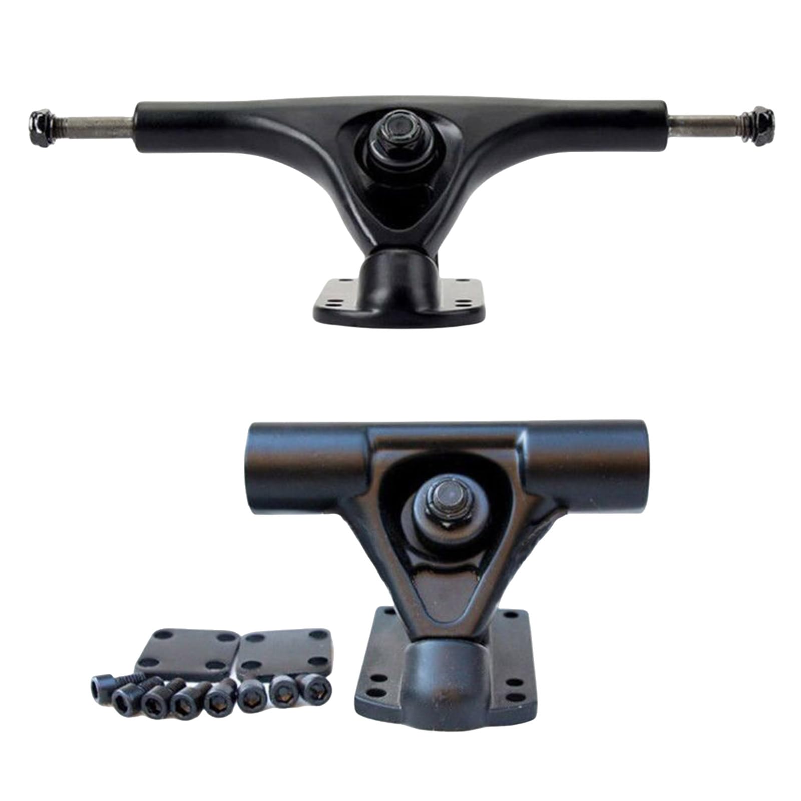 Planche à roulettes électrique puissante avec cadre en alliage d'aluminium et magnésium pour améliorer la stabilité et l'assemblage facile Assemblage facile Skateboard Truck
