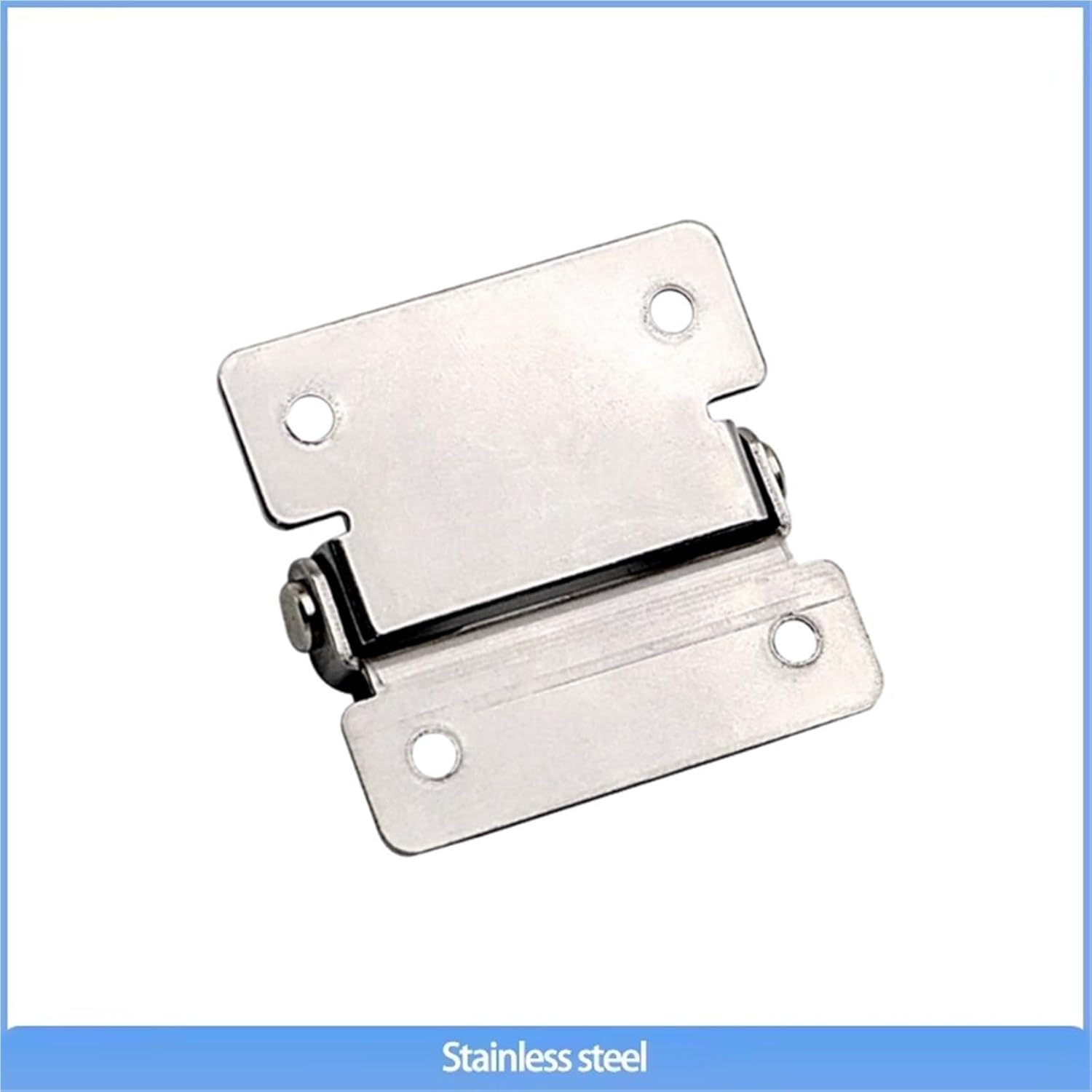 Arbitrary Stop Torque Hinge 304 Stainless Steel Damping Shaft 180 Degree Buffer Folding 1Pcs