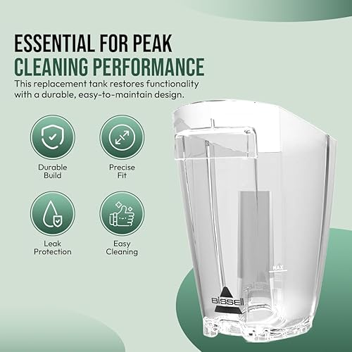 Miniatura 2 de Tanque sucio de repuesto para aspiradoras Bissell CrossWave HydroSteam - Compatible con los modelos 35151, 3515, 35152 y 3518