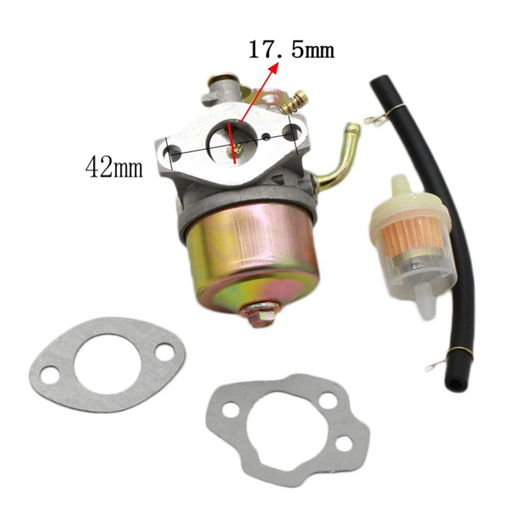 8X Carburador Carb Kit para Robin EY20 20 EY15 227-62450-10 Carburador Herramientas de Jardín Accesorios