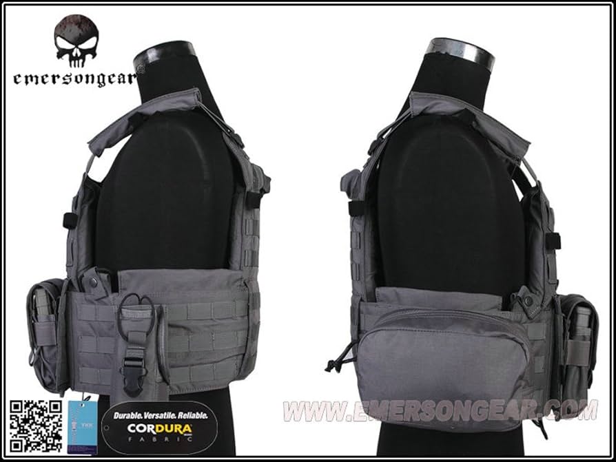 EmersonGear LBT6094A プレートキャリア Amazon | EMERSON LBT6094Aスタイル プレートキャリア 3ポーチ付