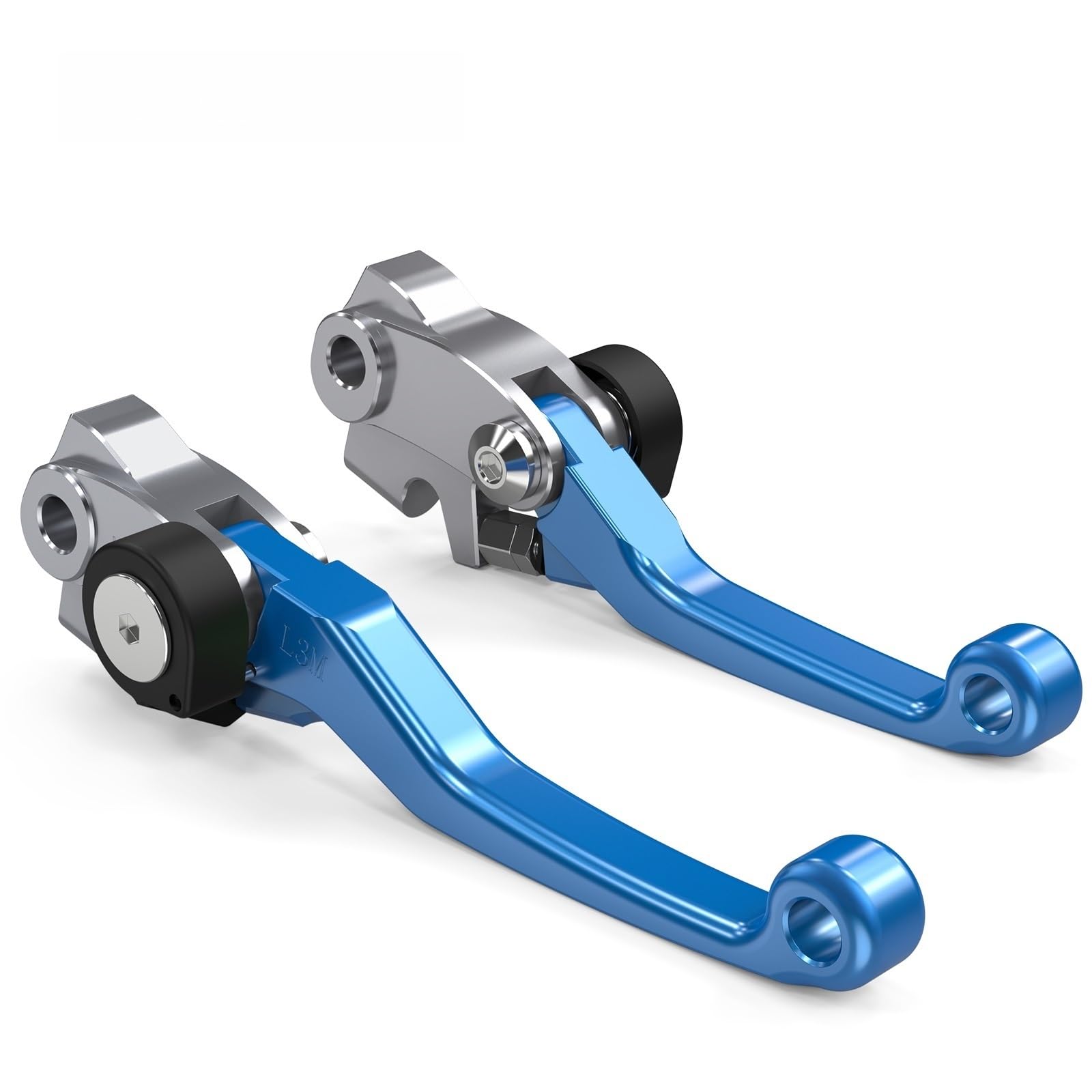 Twixral Motorbike Brake Levers for GasGas EC 300 250 2021-2025 Folding Clutch Lever Brake for Husqvarna TE FE 450 2022-2024(Blue)