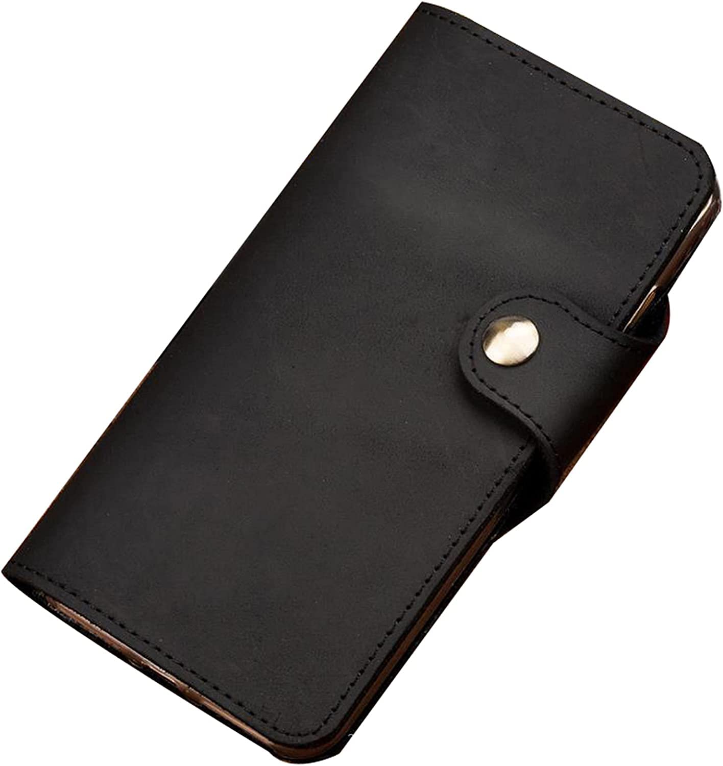 Funda para iPhone 14 Plus carcasa de piel con tapa y tarjetero 8