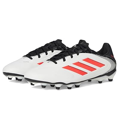 adidas Copa Pure 3 League Firm Ground/Multi Ground Soccer Cleats Soccer Shoes White/Lucid Red/Black