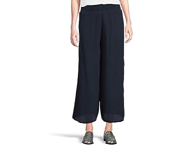 Michael Stars Medina Smocked Waist Cropped Pants Women