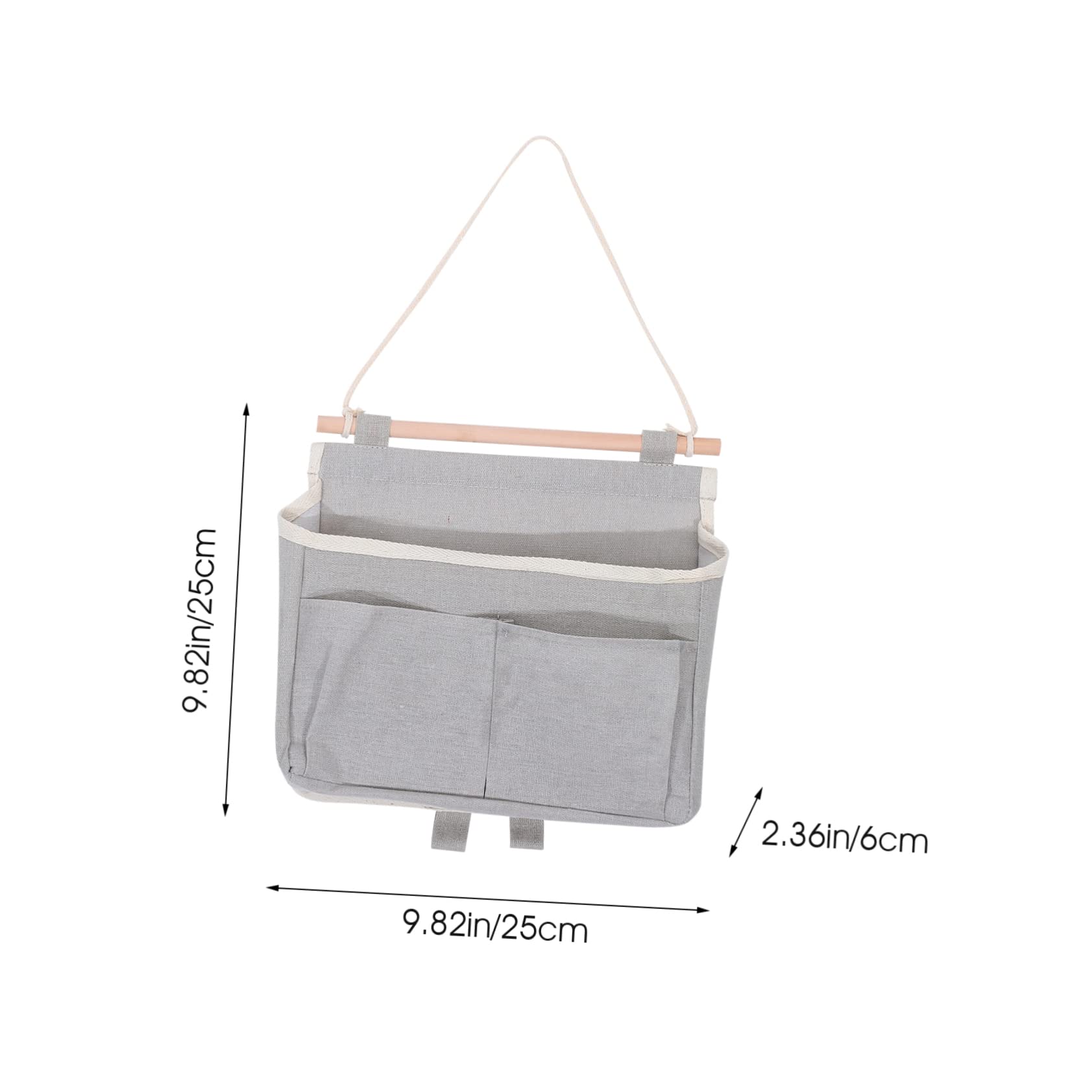 Zerodeko 4pezzi Borsa Organizzatrice Da Appendere Per Casa Multi-tasche Per Riporre Oggetti Vari Organizer Da Muro Per Cucina e Bagno