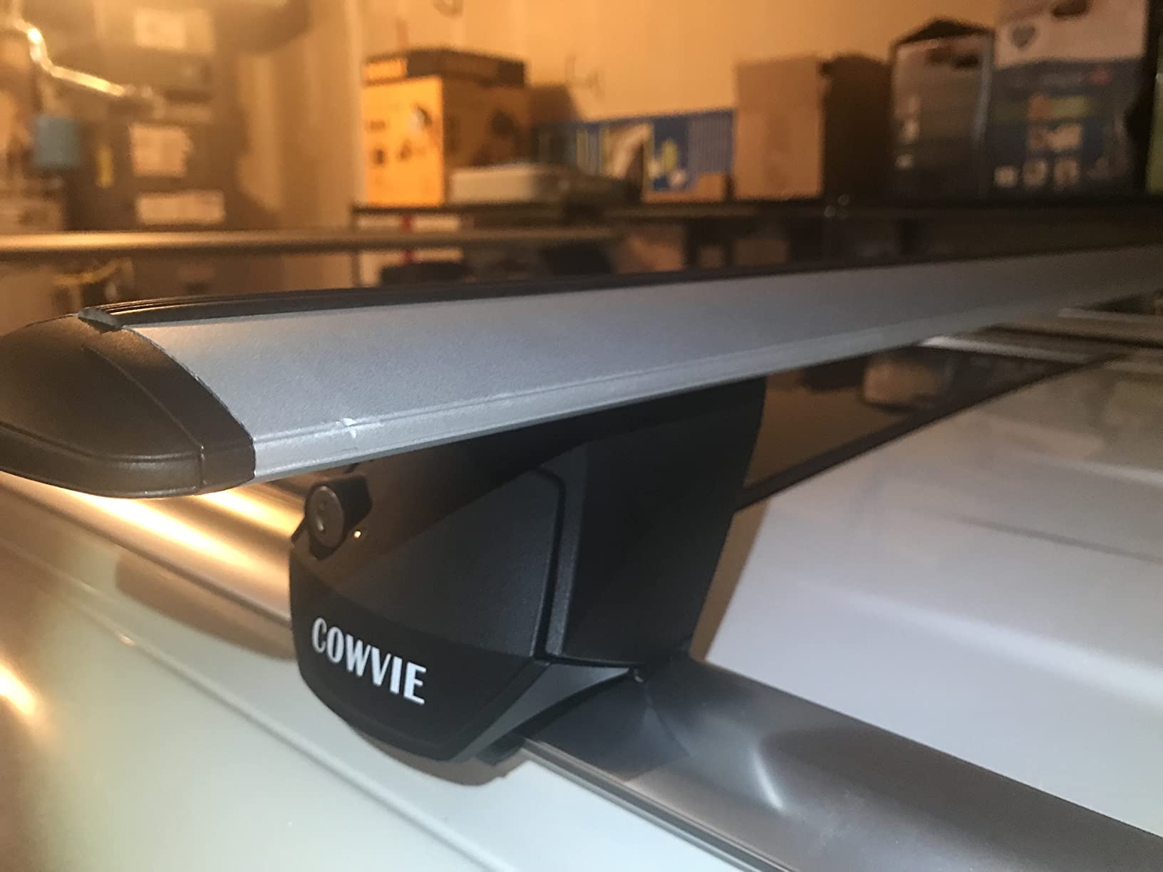 12/mo Finance COWVIE 47” Aluminum Universal Roof Rack Cross Bars