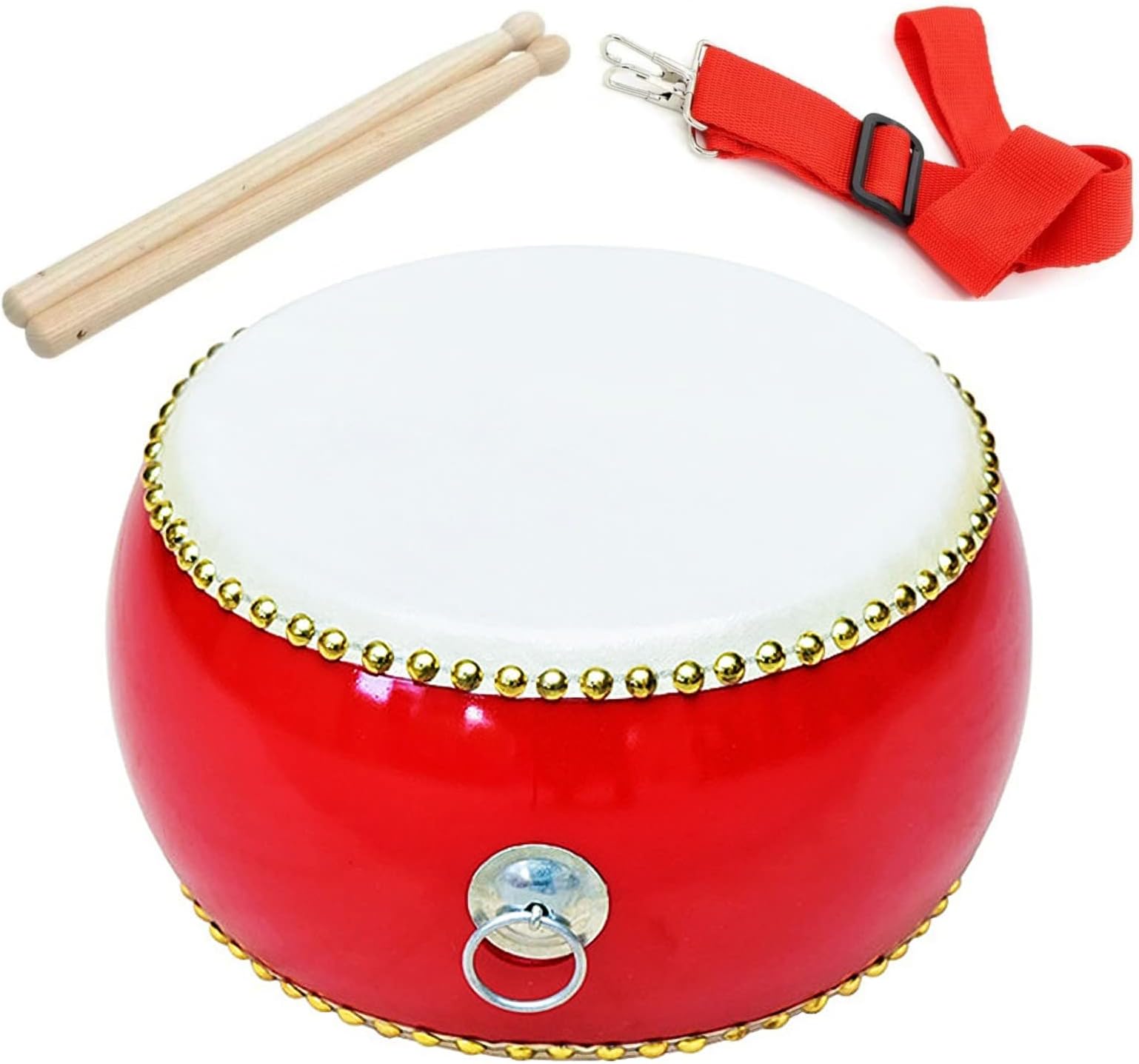 Drums Percussion Chinese Drum Hand Tambourine Taiko Bongos Musical Gifts Instruments For Kids Sensory Learning Set Little Boy Kids Toys