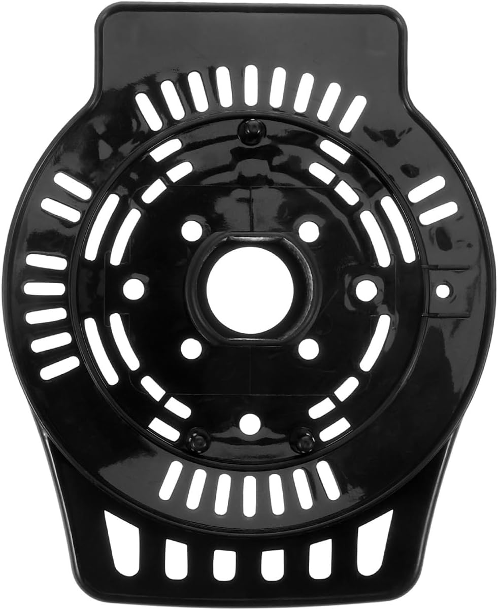 SOLUSTRE Fan Motor Cover Plastic Cover Black Replacement Part | Easy to Install, Reusable Plastic, and Easy to Clean, Secure Fixation