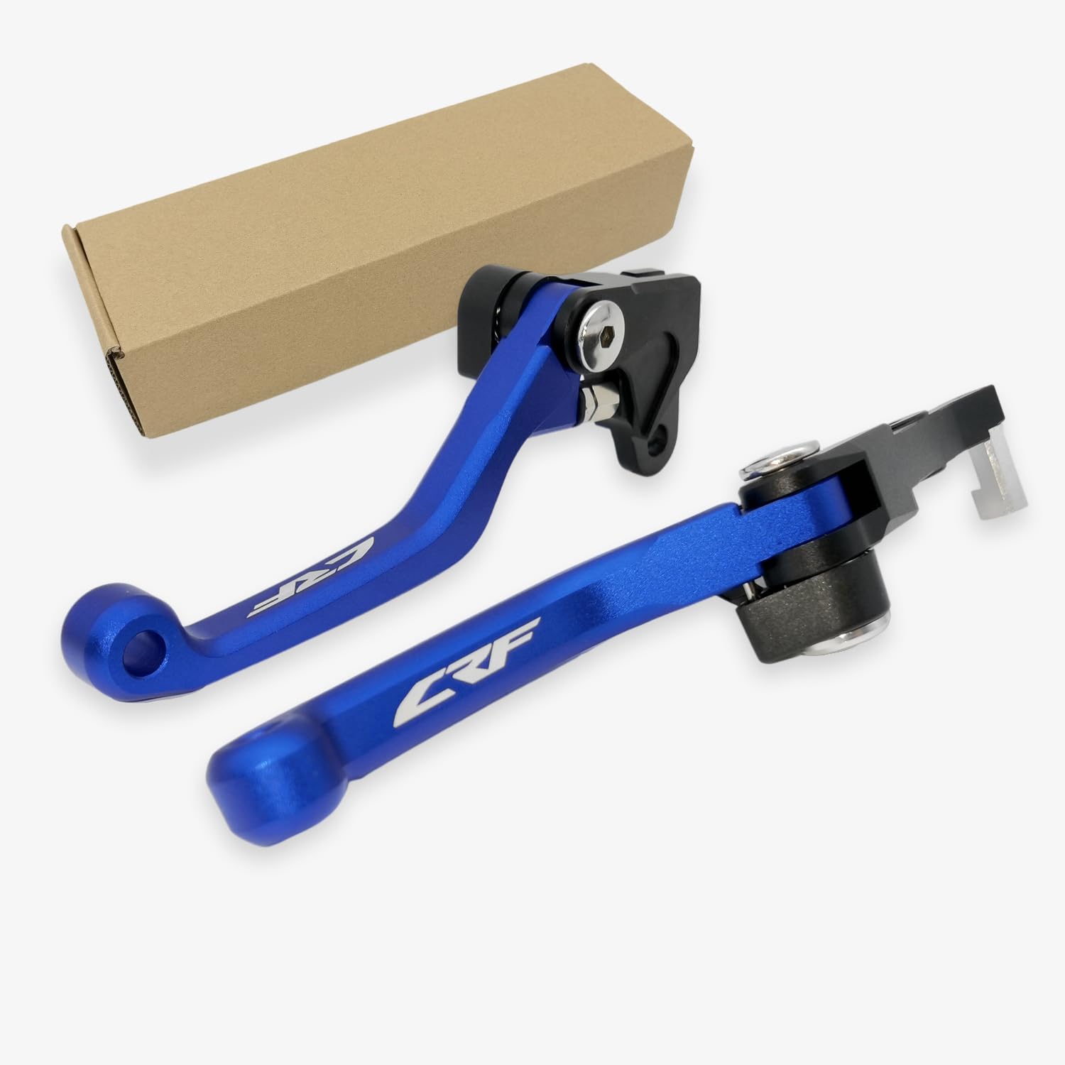 Generic Dirt Pivot Brake Clutch Levers Replacement for Honda CRF250L Rally CRF300L Rally 2021-2023 (Blue)