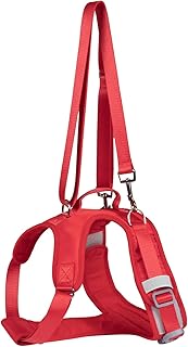 BECHANMIG Dog Front Leg Support Belt,Dog Rehabilitation Training Lift Belt,Walking Aid Belt for Senior Dogs,Disabled Dogs_S(Red-Front Legs)