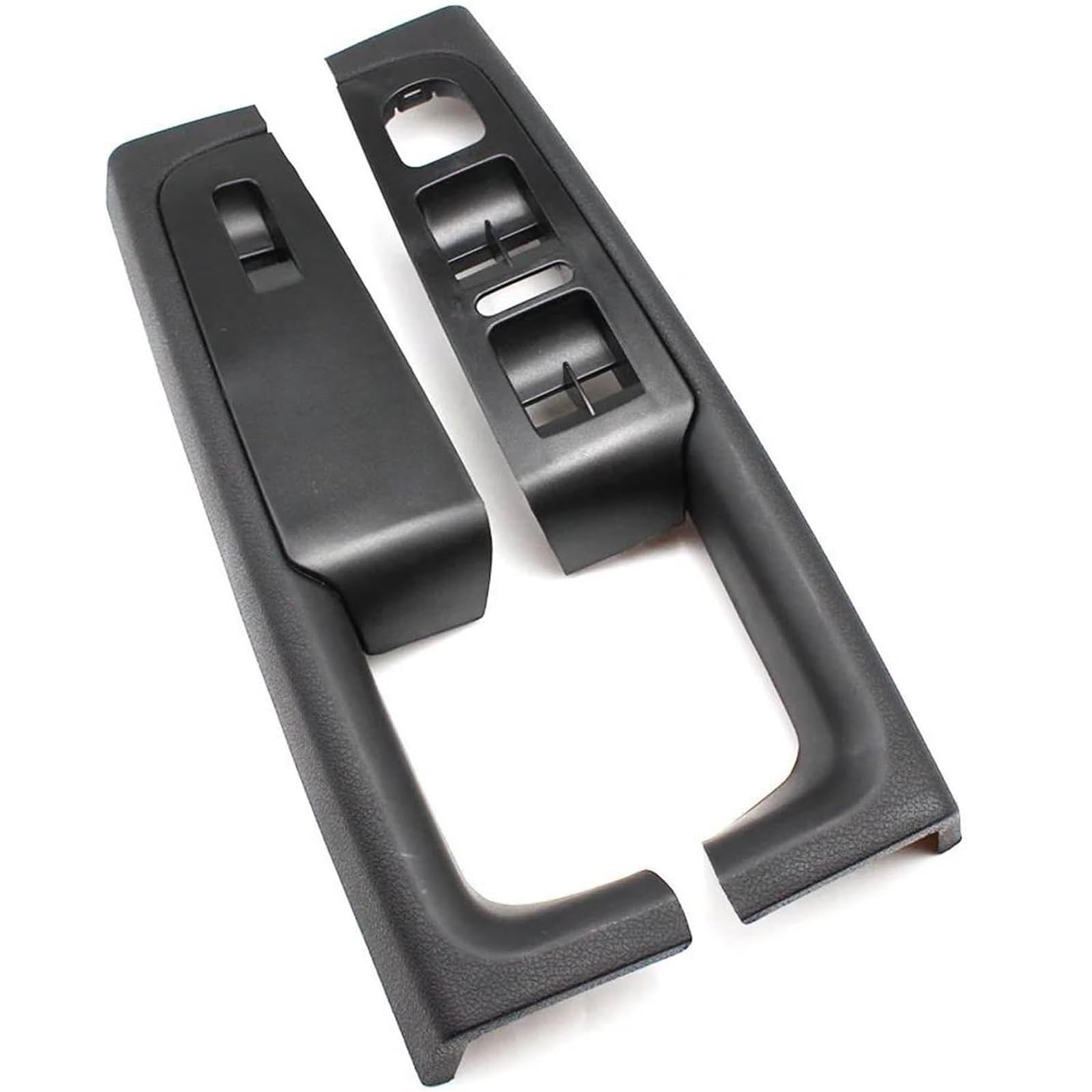 Zynther Black Inside Door Latch Handle Car Interior Door Handles For Skoda For Superb 2008-2013 Front Inner Door Handle Armrest Frame Switch Control Panel(Black)