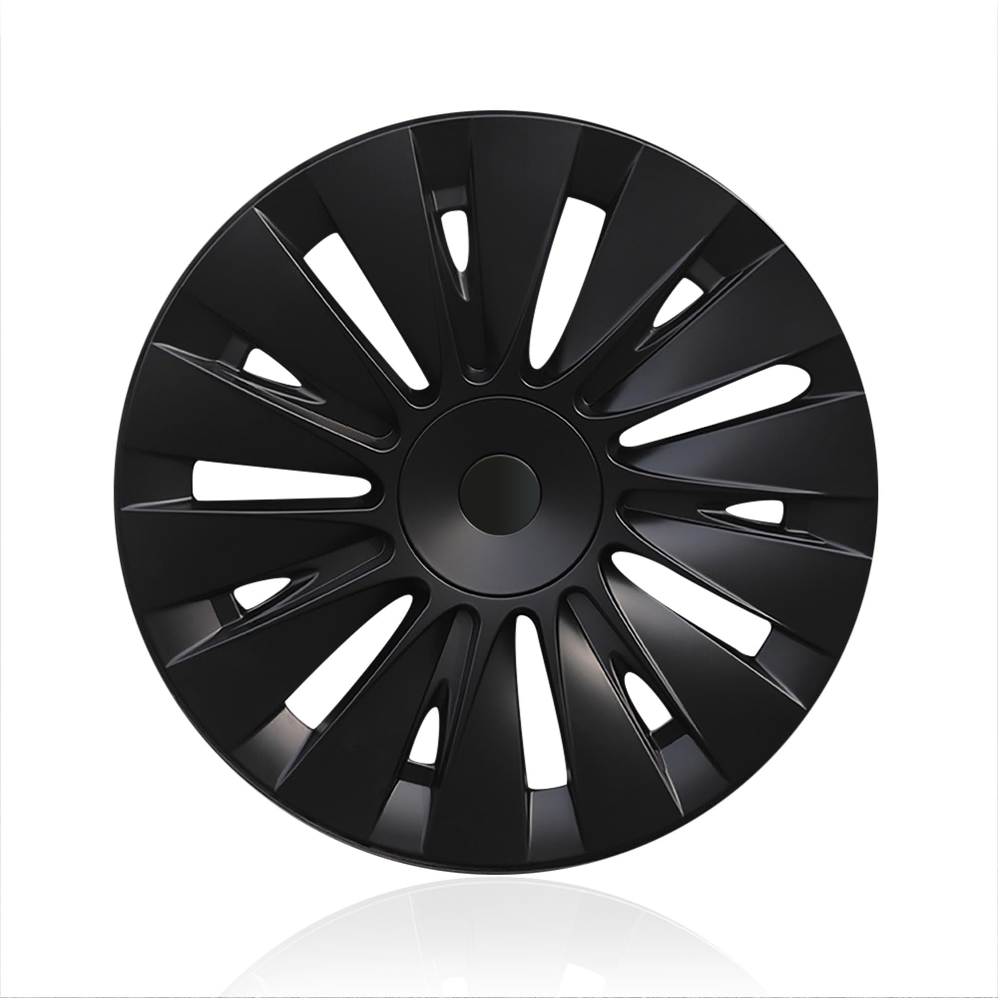 COLMO Model Y Wheel Cover 19inch hubcaps ABS Fits 2020-2023 for Tesla Model Y Accessories (Set of 4)(Matte Black