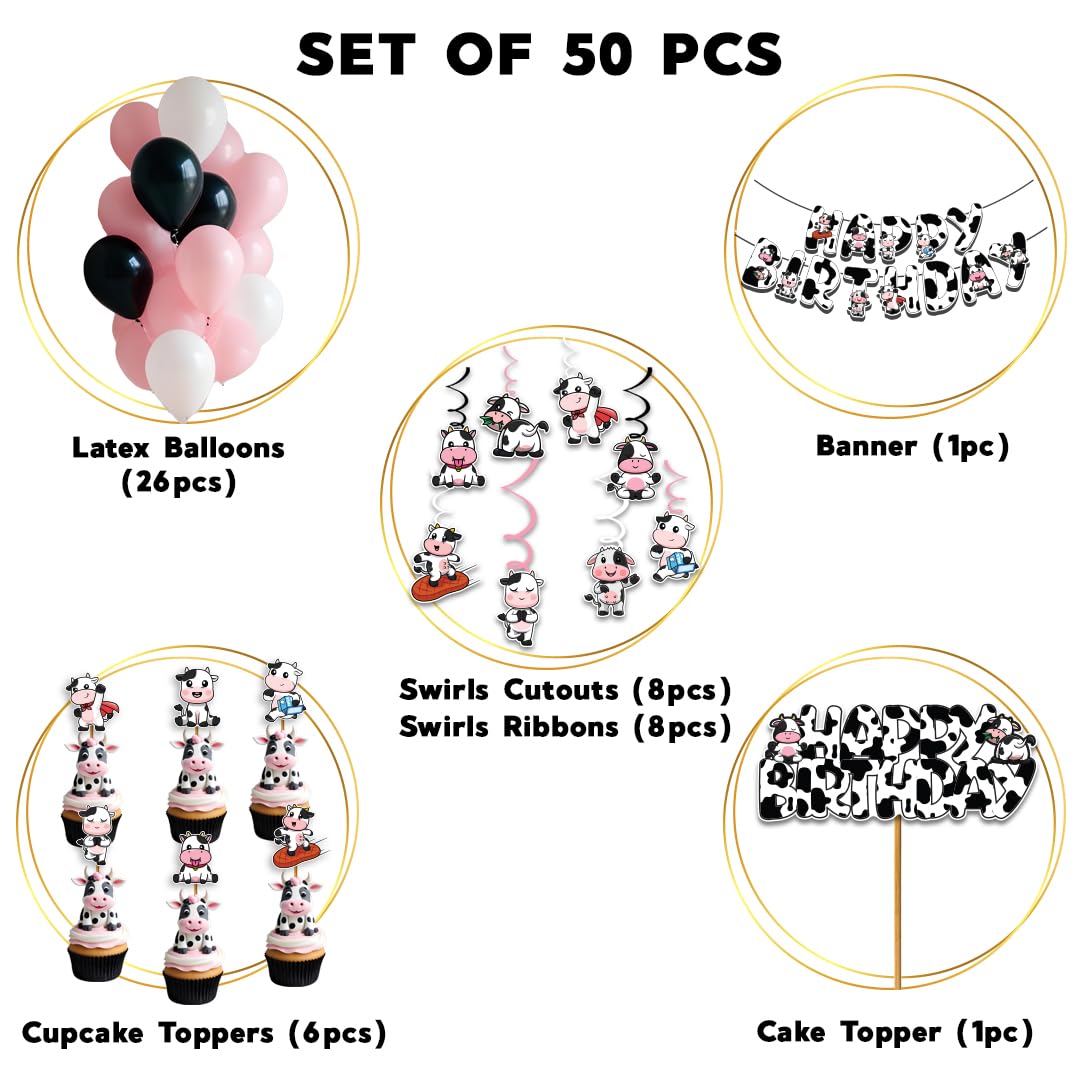 Holy Cow Birthday Decorations - Party Supplies -2 Holy Cow Birthday Decorations - Party Supplies -2