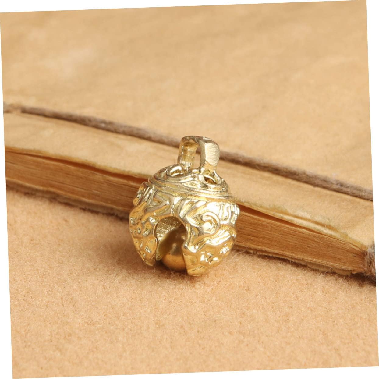 SOLUSTRE 10sets 10pcs Vintage Craft Bells for DIY Projects Hanging Bell Ornaments for Keychains Jewelry Decor and Holiday Decorations 10pcs*10
