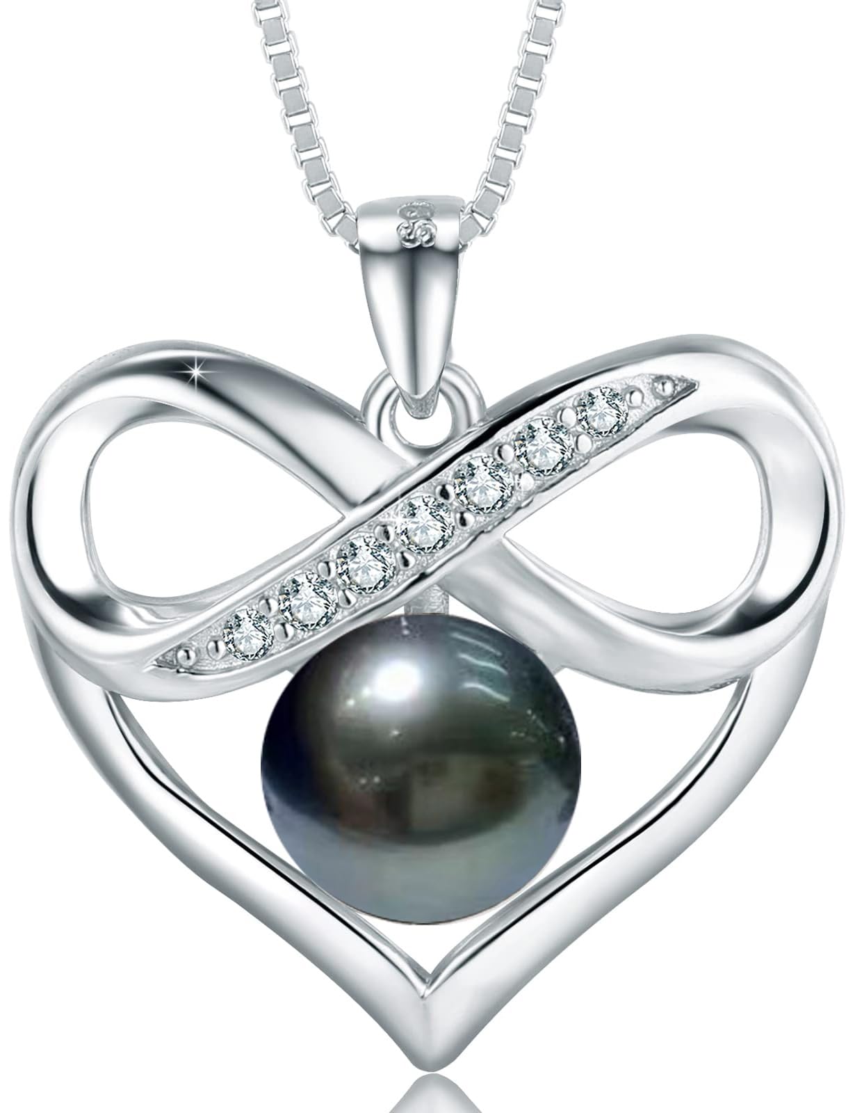 Regalos para mujer, esposa, collar de perlas negras tahitianas, regalo para esposa, boda, cumpleaños, aniversario, joyería, día de la madre, regalos para mamá, día de San Valentín, regalos