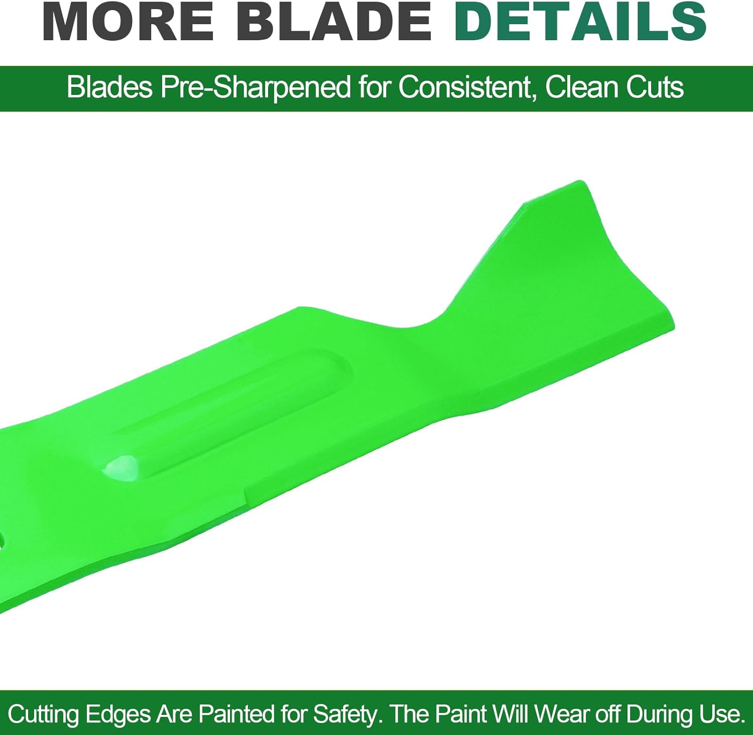 581043901 Mulching Blade for Hu sqvarna 46" Deck - Fits Hu sqvarna 46 Inch Lawn Tractors YTH224T YT46LS TS246 YTH224TFI TS346 (2 Pack)