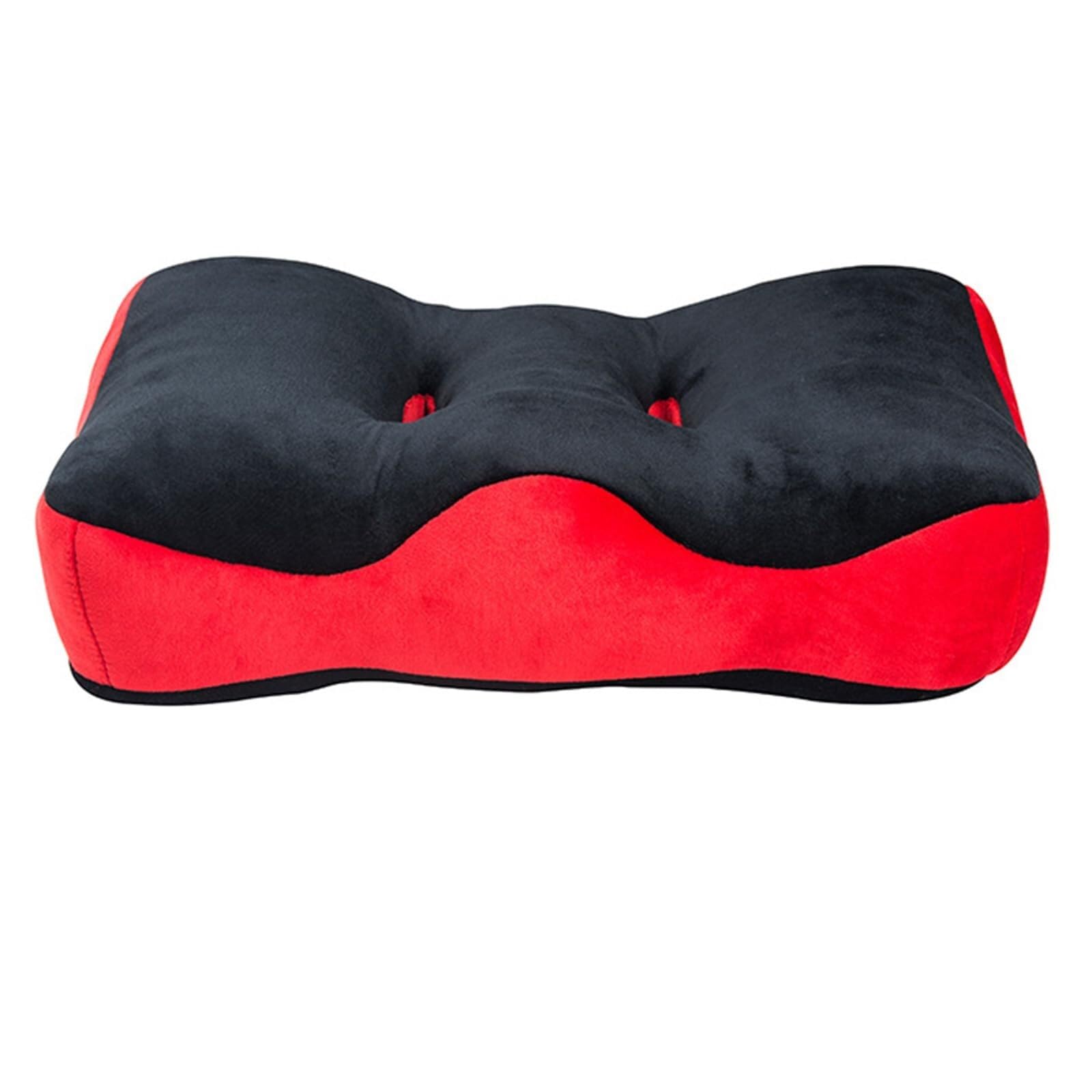X&Z-XAOY Cuscino In Memory Foam A Due Fori Tuberosità Ischiatica Cuscino Di Seduta Cuscino Per Ossa Sedute, Coccige E Dolori Alla Schiena-40x32x9cm
