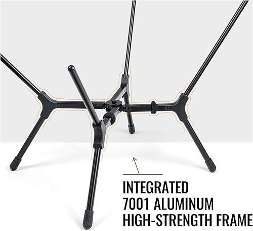 Miniatura 5 de ONETIGRIS OasisFlex - Silla de campamento, silla plegable de respaldo alto con bolsa de transporte, ideal para camping, playa, picnic, parque,