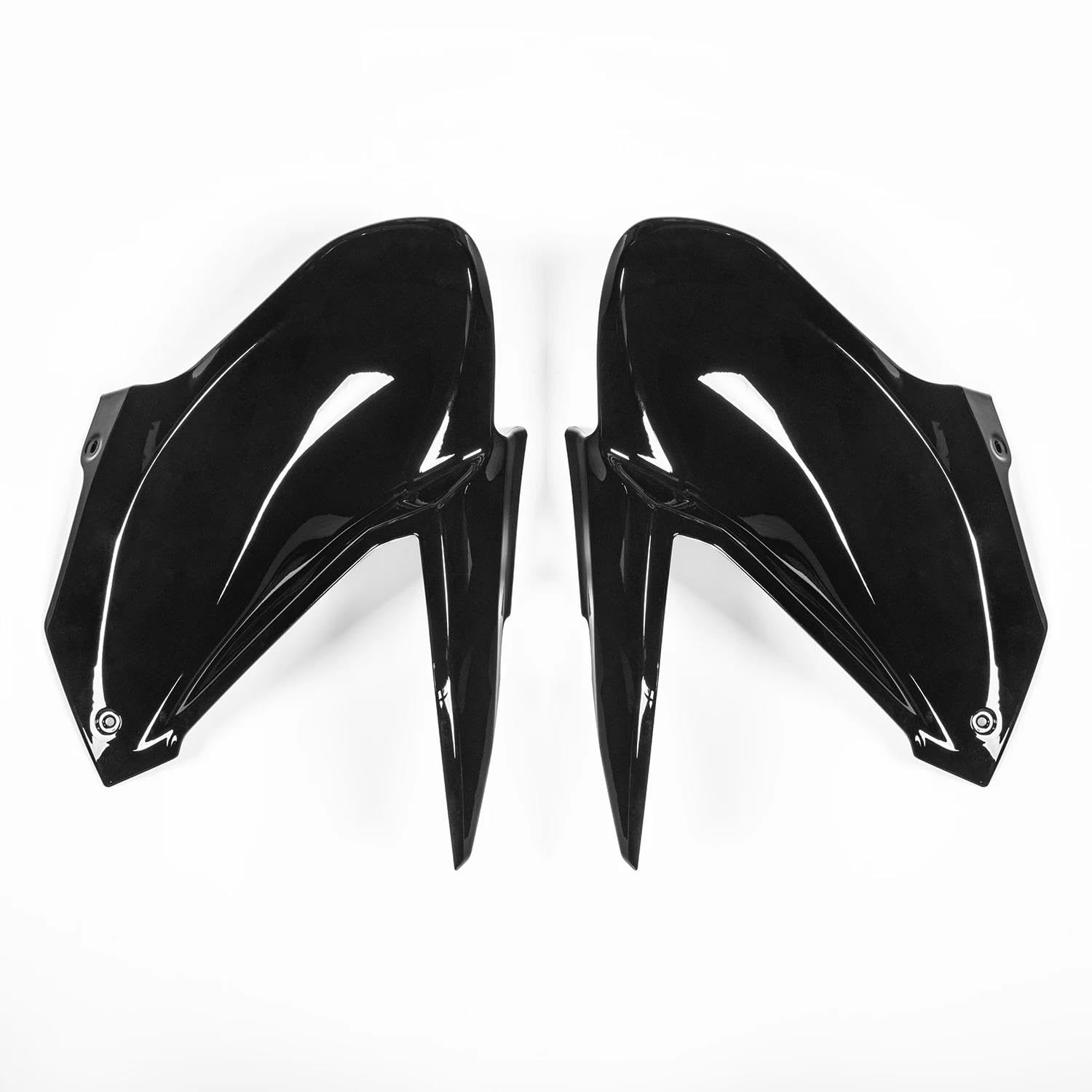 Carcasa Protectora Tanque para Kawasaki para Z900 2017-2019 Cubierta Embellecedora Lateral Carenado Protector Tanque Panel Frontal Lateral Carcasa Decorar(Negro)