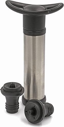 Kit de ahorro de vino (bomba de mano al vacío + 2 tapones para botellas