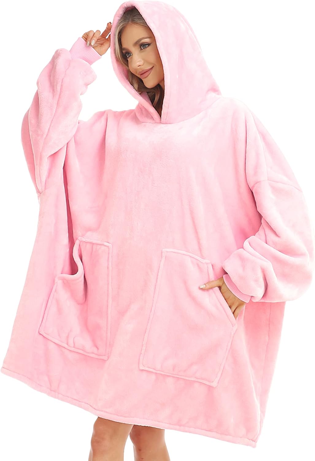 Kipswiza Blanket Hoodie Wearable Blankets Oversized Soft