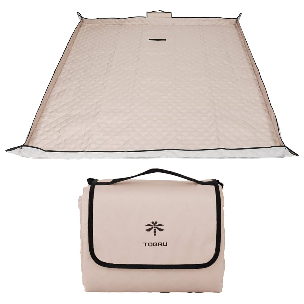 【色: 02.カーキ】[TOBAU] レジャーシート 厚手 200*200 14 色: 02.カーキ】[TOBAU] レジャーシート 厚手 200*200 14の通販