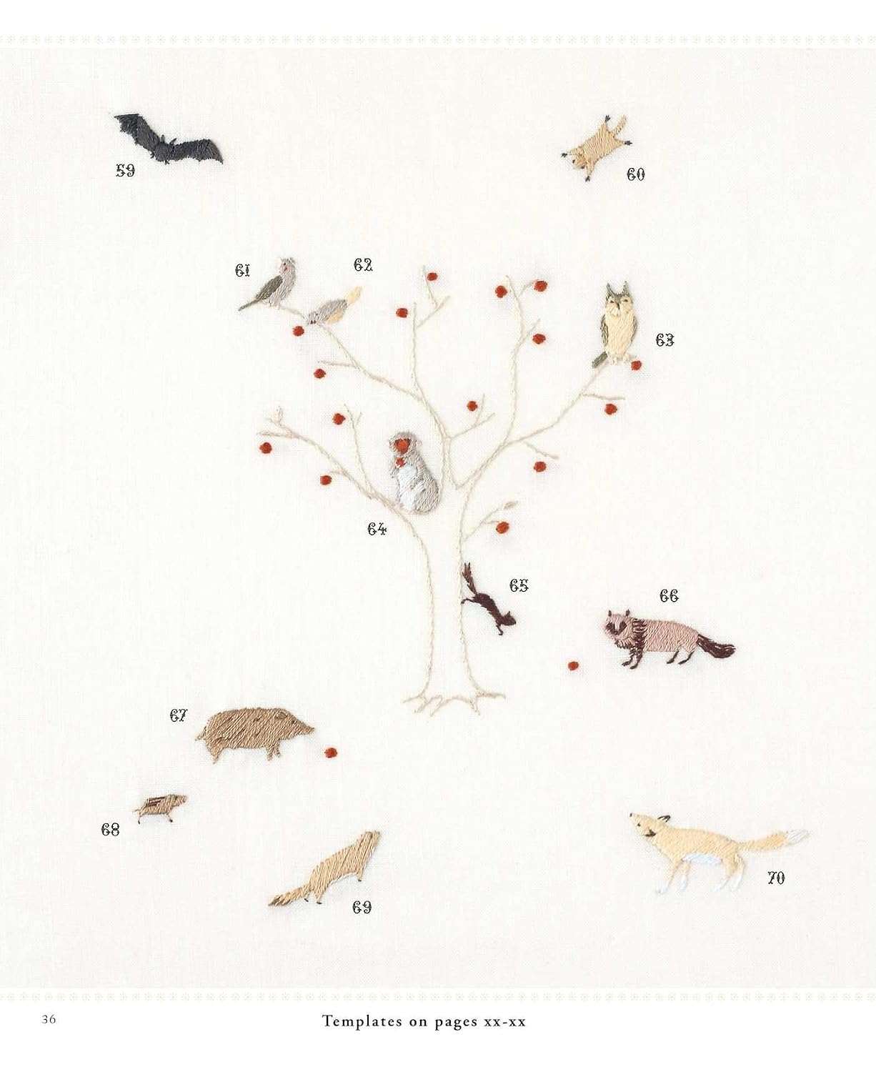 Teeny Tiny Menagerie: 380 Whimsical & Wonderful Animal Embroidery Motifs