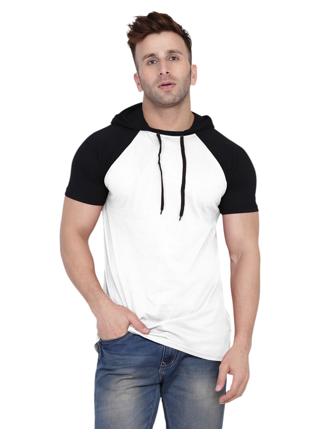 Men's Sleeveless Henley Neck Muscle Fit T-Shirt | Gym Wear & Casual Vest Top-image-3