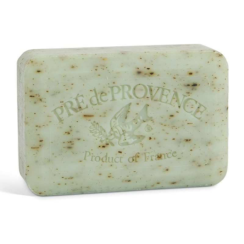 Pre de Provence Sabonete em Barra Artesanal com Manteiga de Karité Orgânica, Alecrim e Menta, 250 g
