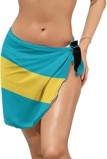 Swimsuit Coverup for Women Sheer Sarong Wraps Bikini Beach Cover Ups Short Skirt