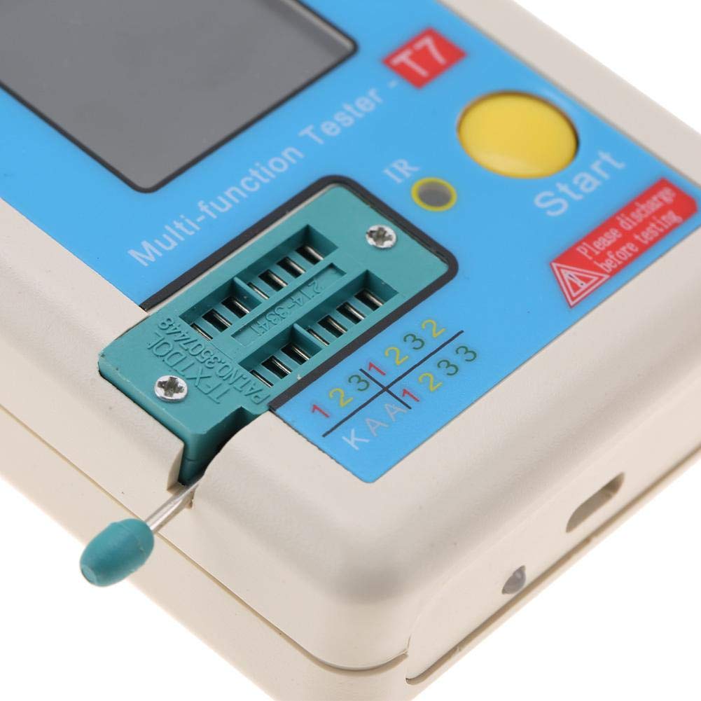 Transistor-Tester LCR-T7 TFT Transistor-Tester Farbige Grafikanzeige Multifunktions