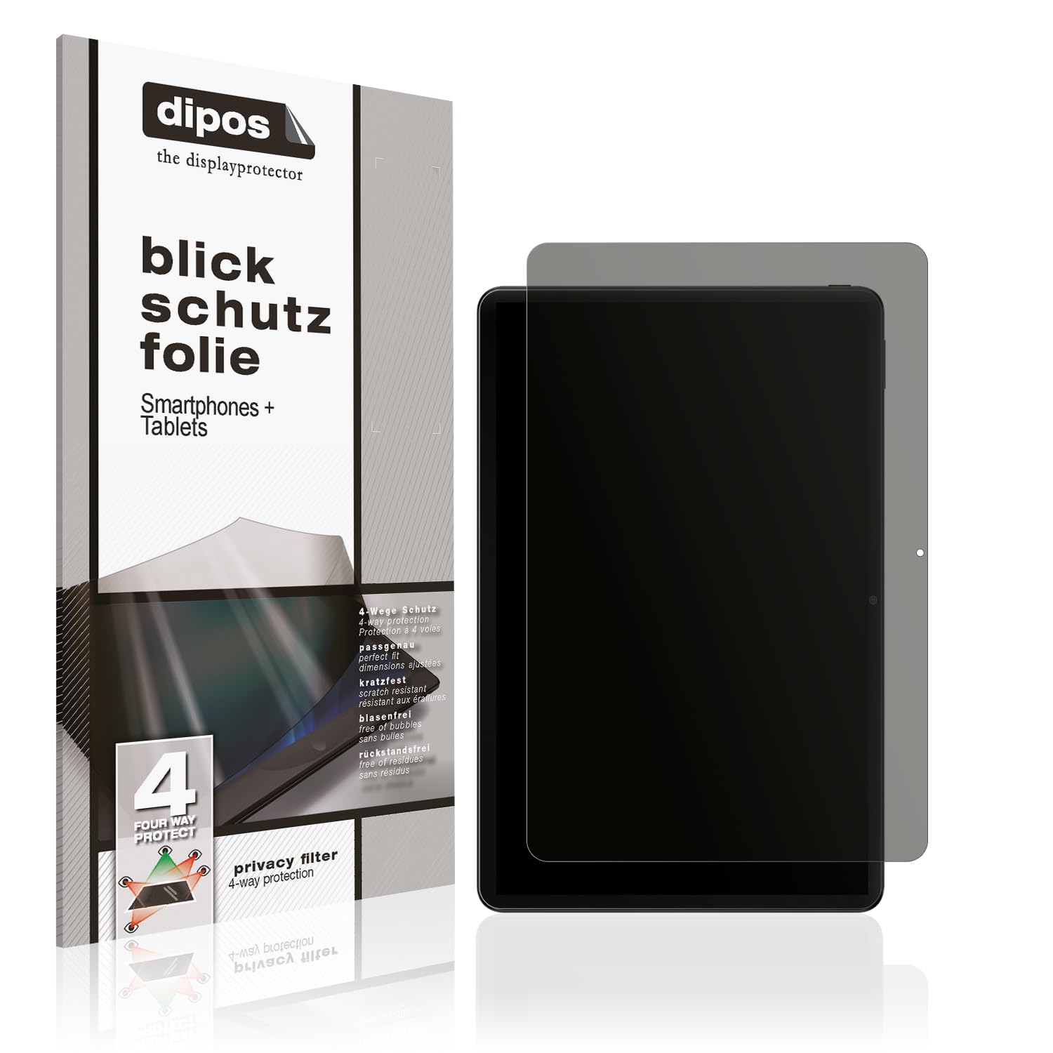 dipos Blickschutzfolie für Xiaomi Poco Pad 11 Zoll