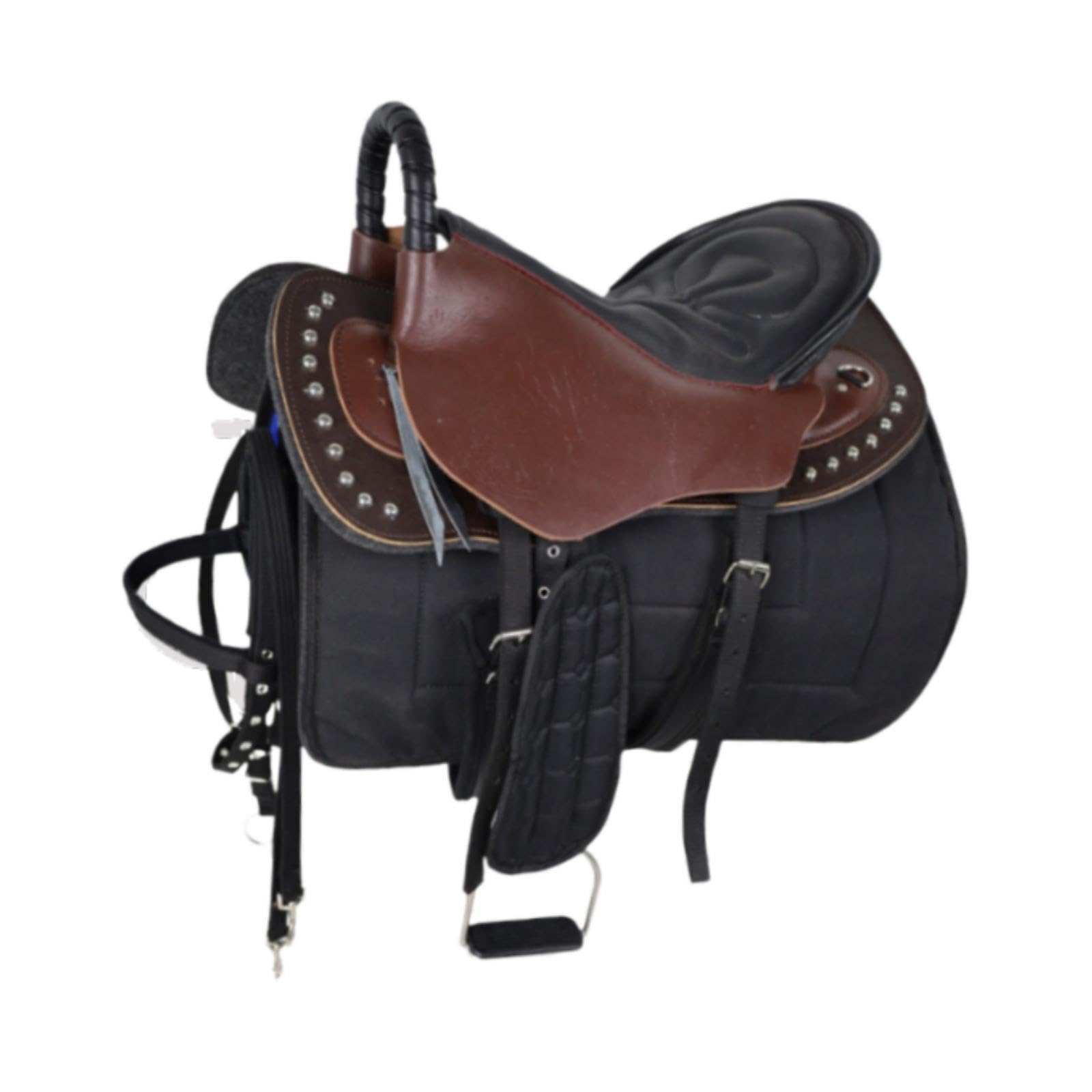 Juego de Silla de Montar para Caballo, Equipo Ecuestre, Protección, Absorción de Impactos, Cojín para Asiento de Equitación