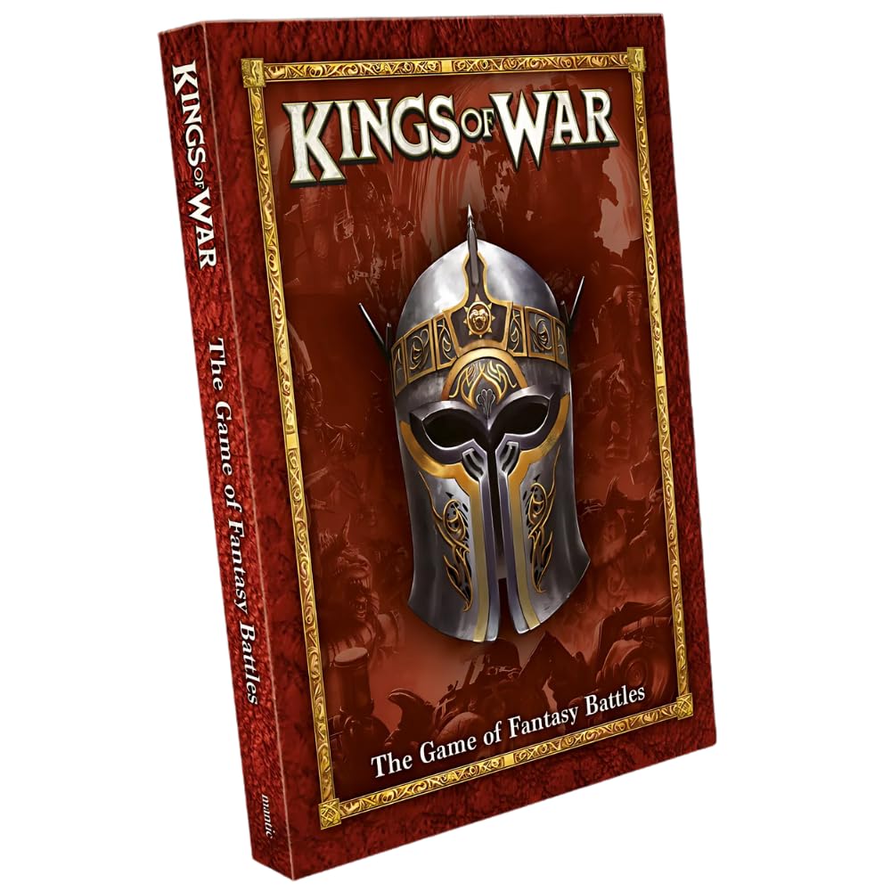 Mantic Kings of War 3rd Edition Rulebook 2022 The Game Of Fantasy Battles - VGC