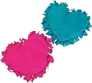 14 Cheap Living Room Ideas for Affordable Beautiful Style 134 Heart Shaped Fleece Tied Pillow Ck-6 - Crafts for Kids and Fun Home Acti...