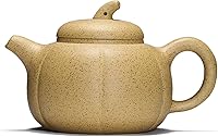Vista 8 de Tetera china de Zisha arcilla de sésamo barro tetera para oficina en casa (Hanyun)