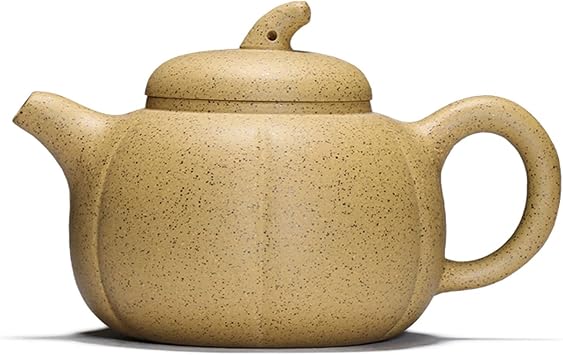 Liang baobao Chinese Yixing Zisha Clay Teapot 230ml Handmade Pumpkin Style